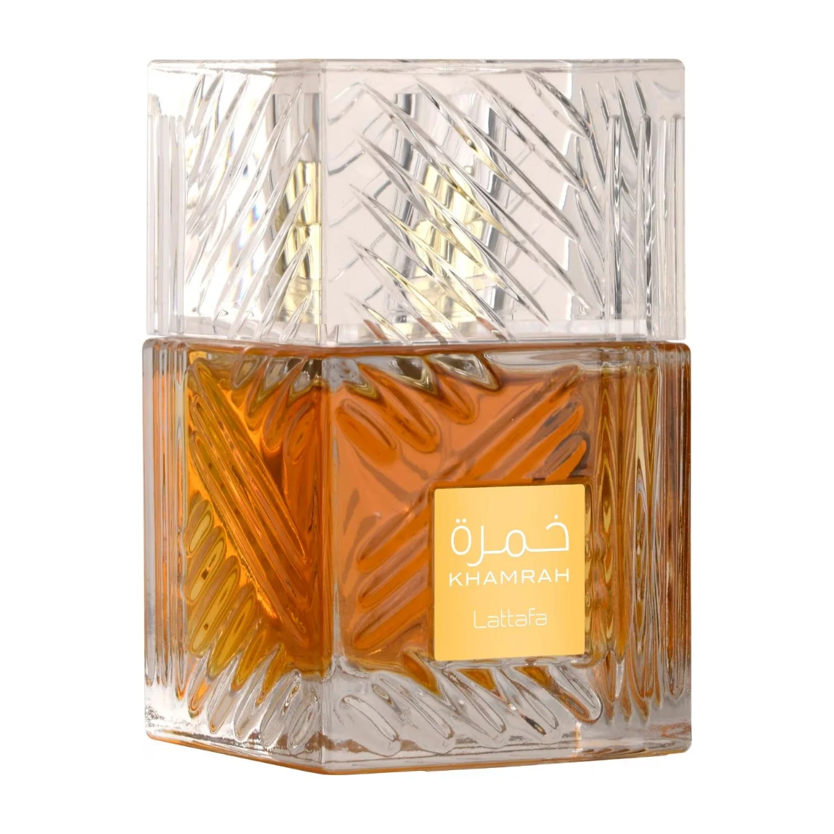 Lattafa Khamrah Eau de Parfum flacon van 100 ml